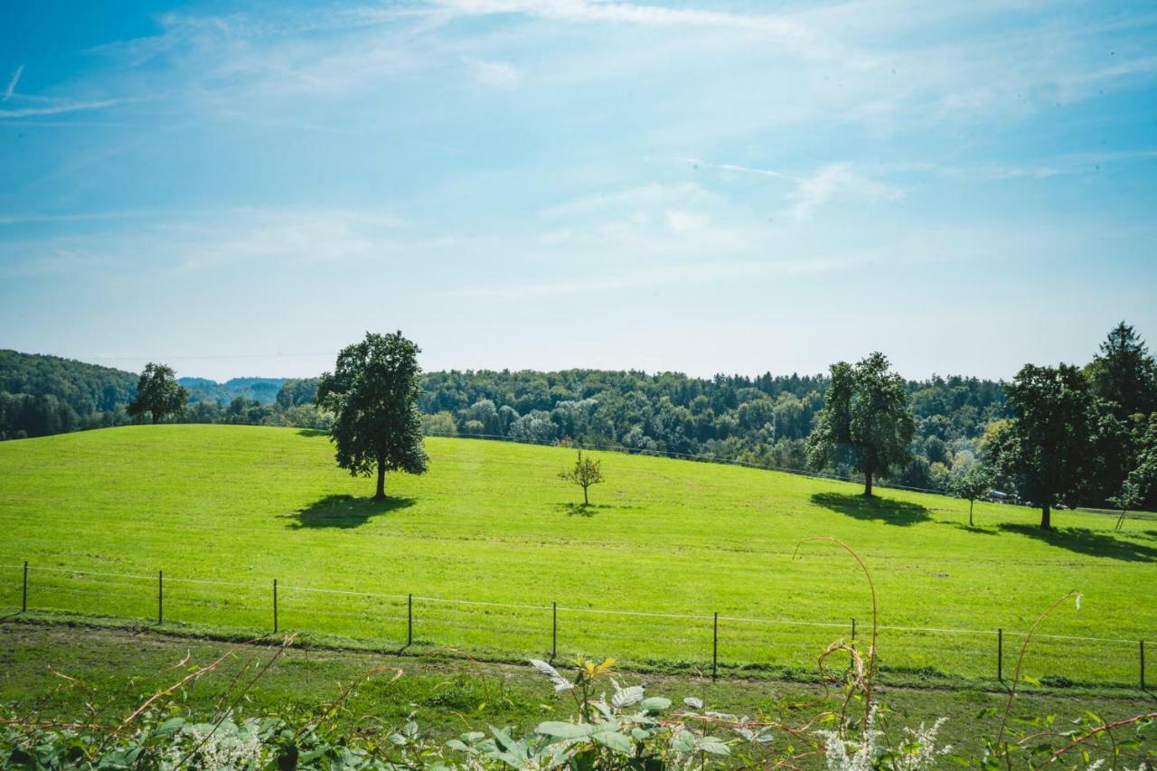 Gut Huegle Erlebnishof Villa Ravensburg Exteriör bild